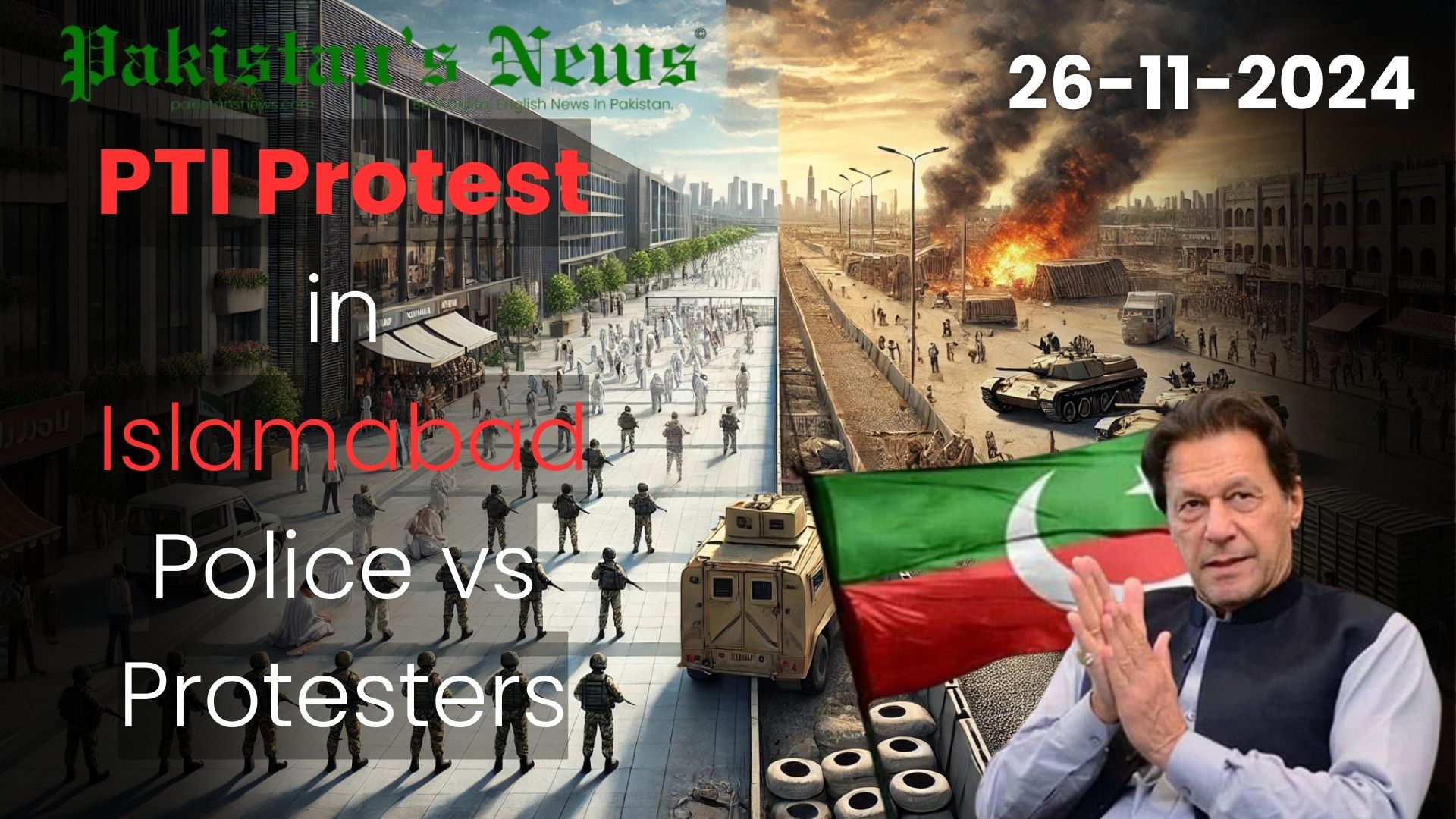 PTI Protest in Islamabad | Police vs Protesters | D Chowk Latest Situation | Pakistan's News