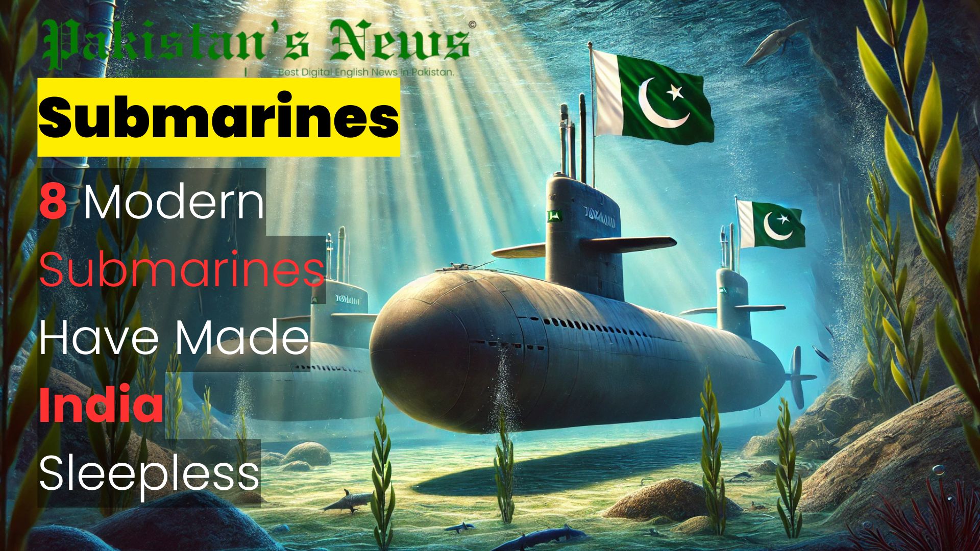 Sleepless in the South: Pakistan Navy Expansion Sparks Alarm in India | Pakistan's News 8 PM