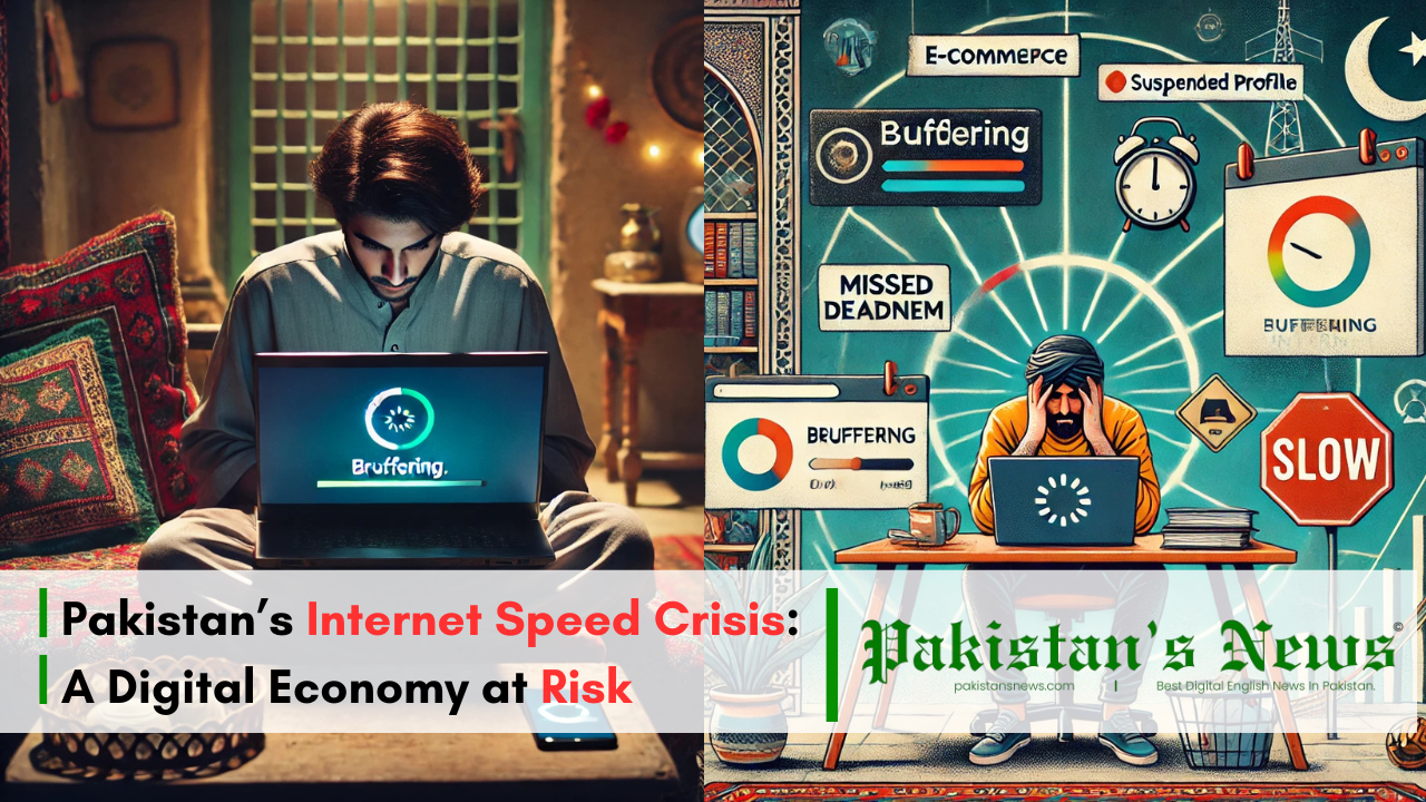 Pakistan’s Internet Speed Crisis: A Digital Economy at Risk | Pakistan's News 04:00 PM