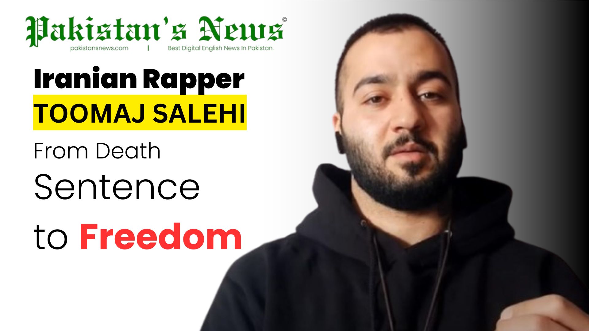 Iranian Rapper Toomaj Salehi: From Death Sentence to Freedom – A Remarkable Turnaround! | Pakistan's News